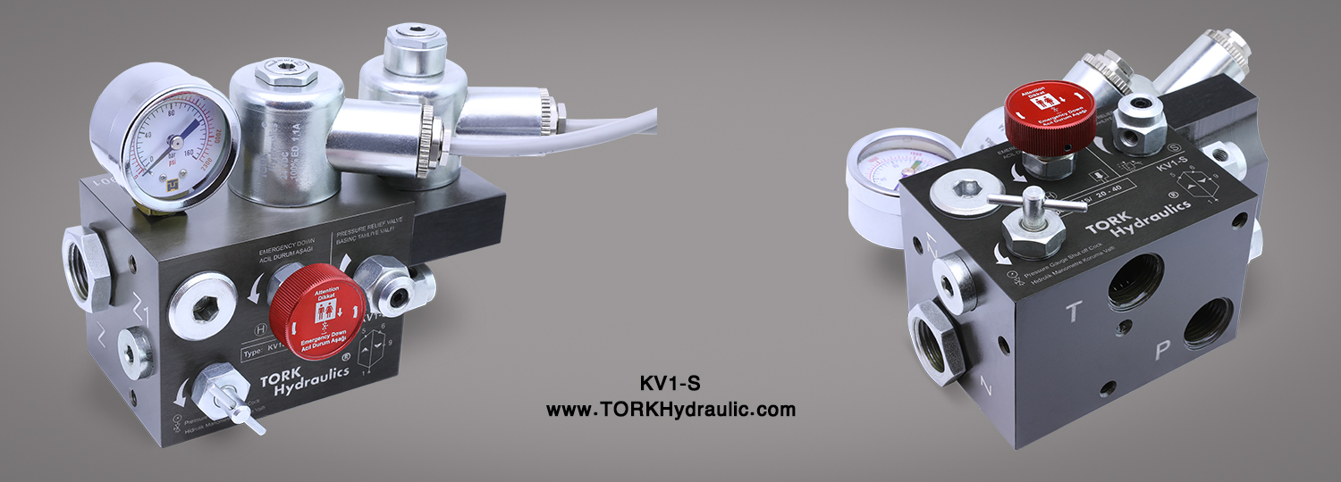 KV1S çift bobinli solenoid valf